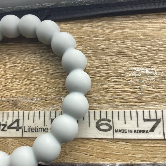 LouLou Lollipop Baby Teether Set - Silicone & Wood - Bunny & Bear Design - Picture 4 of 6